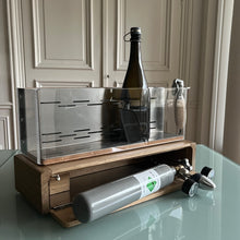 Charger l'image dans la galerie, Temp Tour Caisse bois + 2 pistolets + 2 bombonnes de gaz + 5 Smart Cap + cave référigérée + 4 blocs de froid