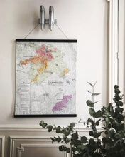 Charger l'image dans la galerie, cintre à carte en bois mouluré