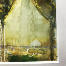 Charger l'image dans la galerie, soirée d'oenophiles. Aquarelle et pastel à l'huile, oeuvre originale de Philippe Dargent