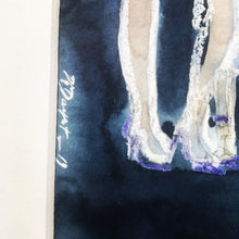 Load image into Gallery viewer, pop up. Aquarelle et pastel à l'huile, oeuvre originale de Philippe Dargent