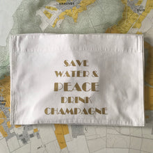 Charger l'image dans la galerie, le tablier blanc customisé à la main Or