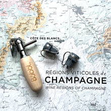 Charger l&#39;image dans la galerie, Bubbl® Coffret prestige liège et bois + 2 bouchons Smart cap

