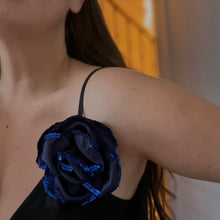 Charger l&#39;image dans la galerie, grande rose [de vigne] collection Les Brodées #2
