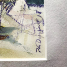 Charger l&#39;image dans la galerie, la consécration. Aquarelle et pastel à l&#39;huile, oeuvre originale de Philippe Dargent
