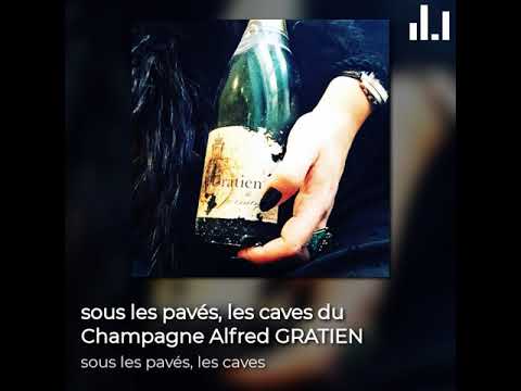 sous les pavés, les caves du Champagne Alfred GRATIEN